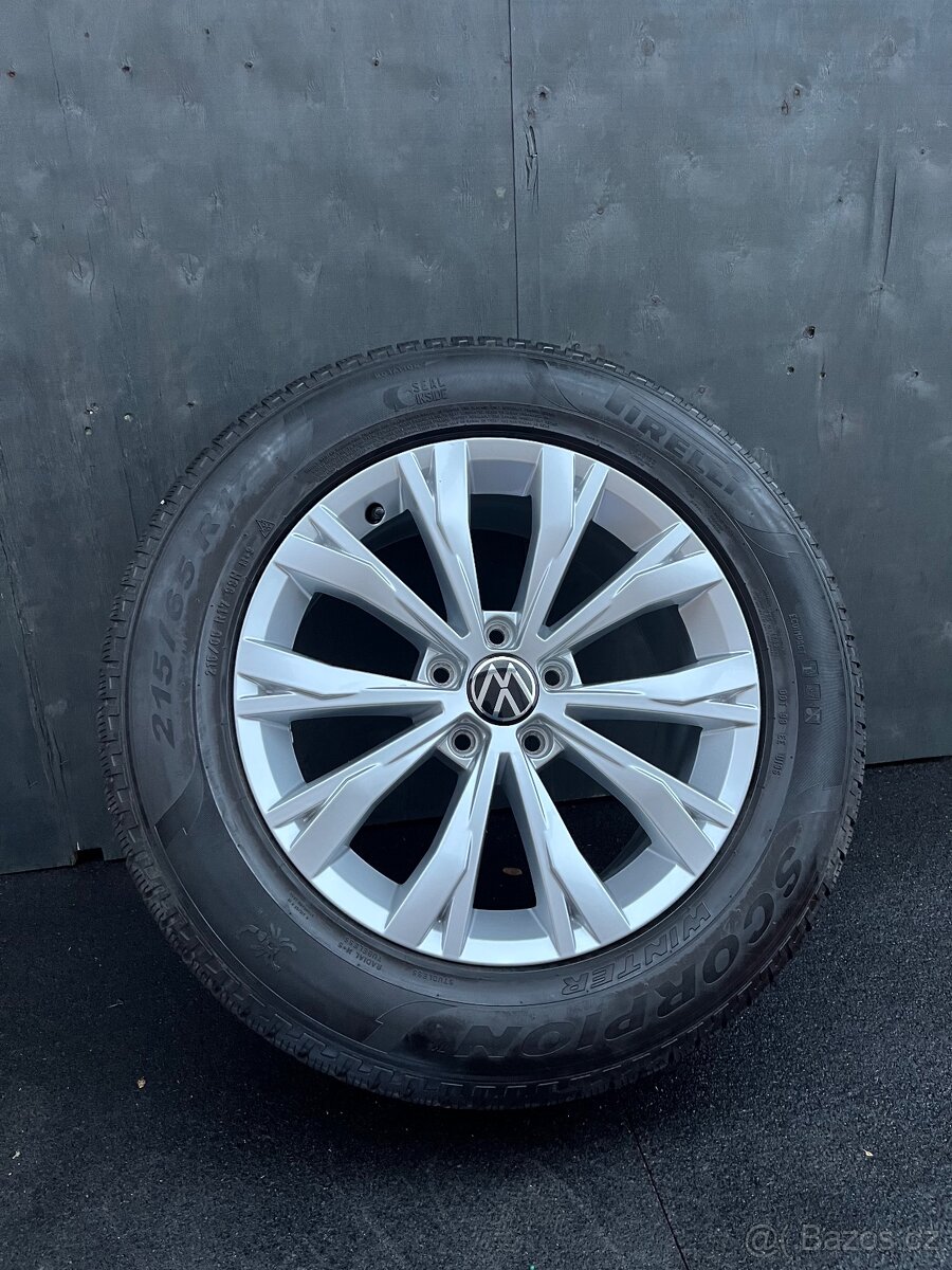 Originál alu 5x112 VW Tiguan 215/65/17 “Montana”