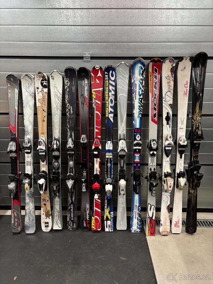Lyže - různé délky