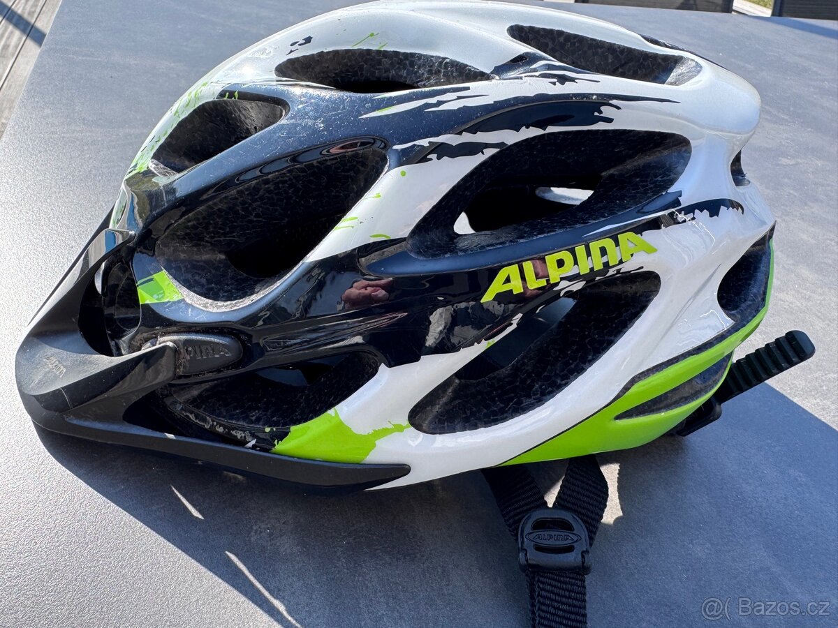 Cyklistická helma panská 52-57 ALPINA