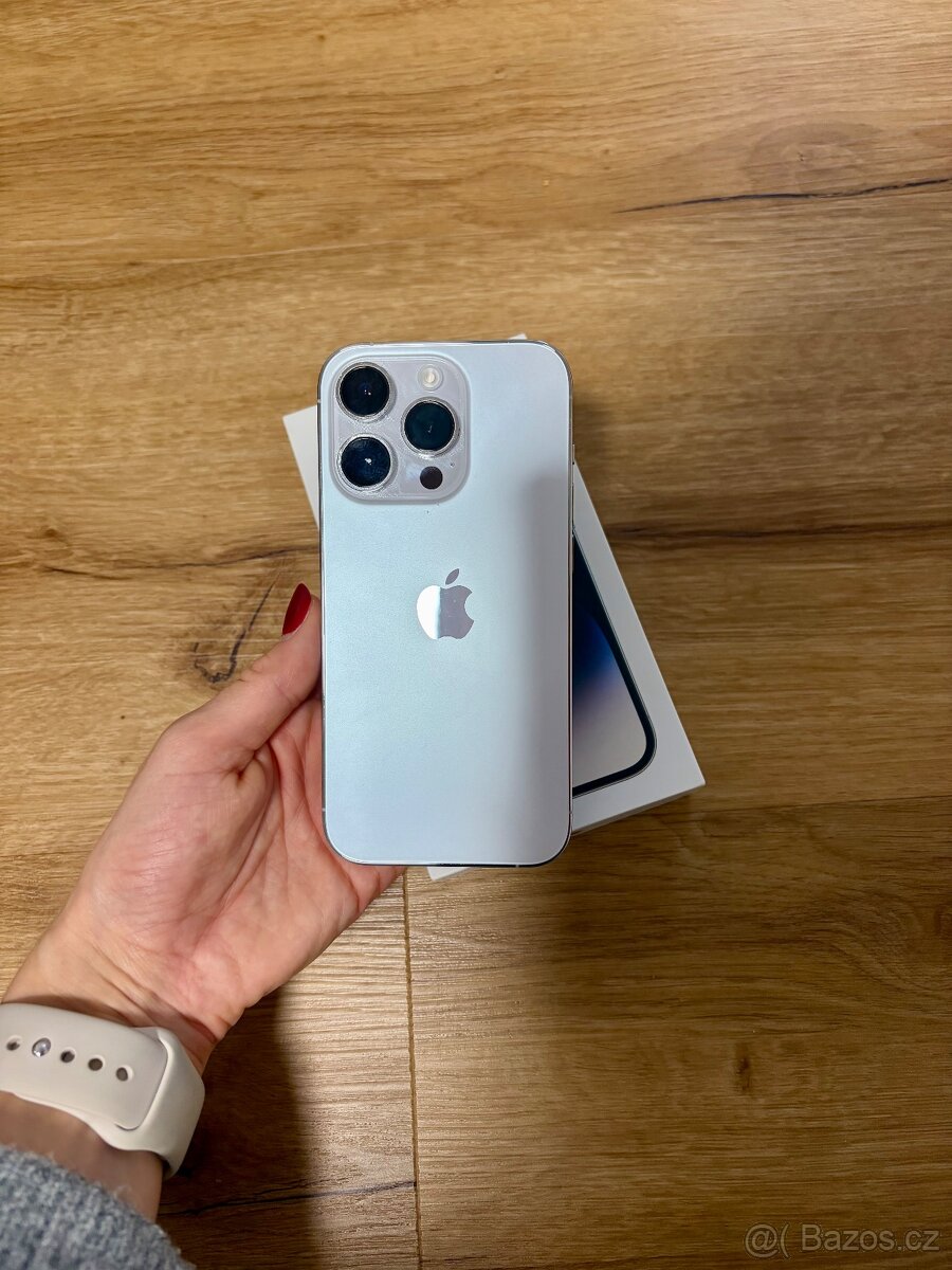 Apple iPhone 14 Pro, 128 GB stříbrná