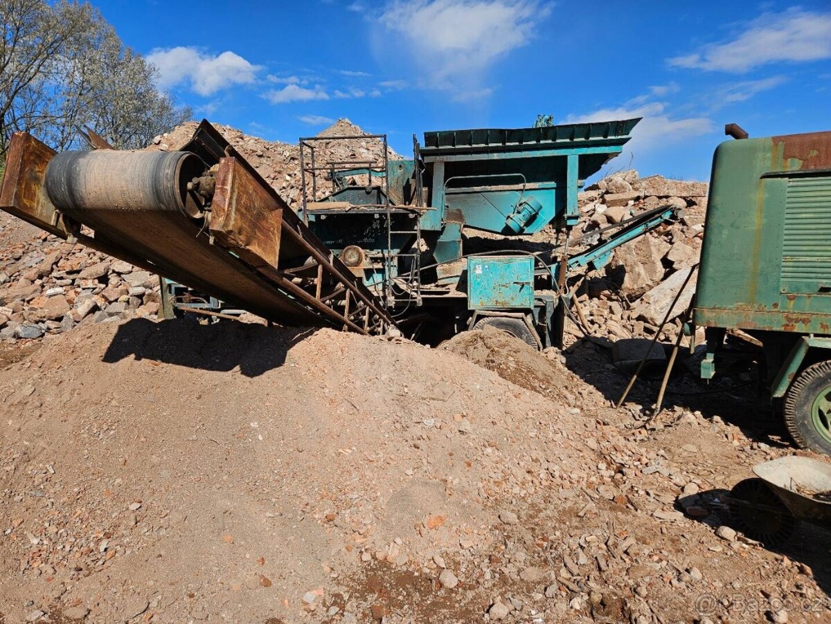 výměním rotační drtič Resta s odhliňovačem