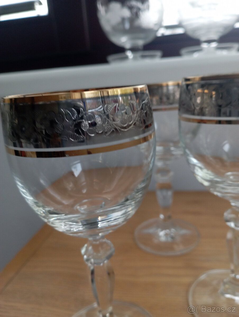 Skleničky Bohemian Crystal