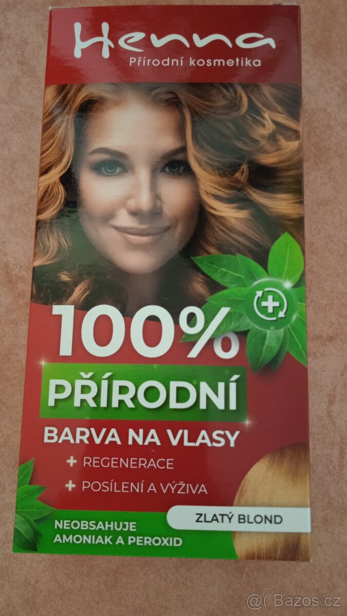 Nová Henna na vlasy