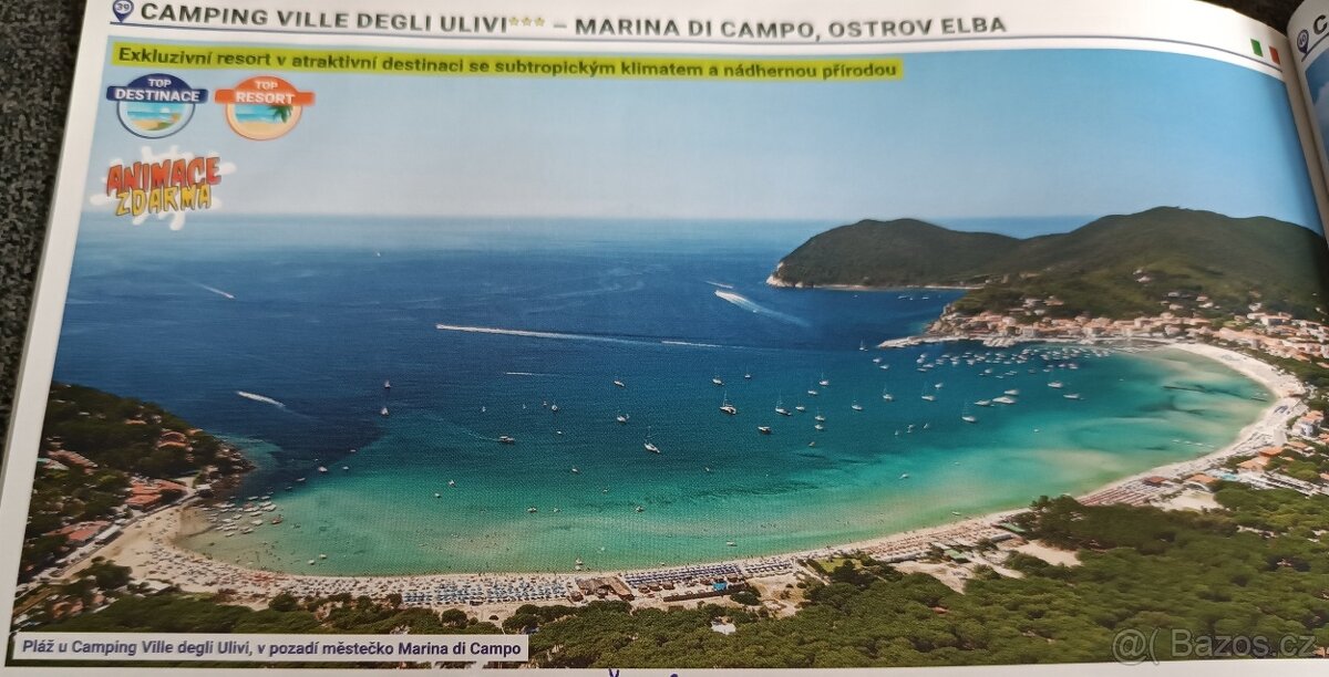 Ubytování Itálie ostrov Elba