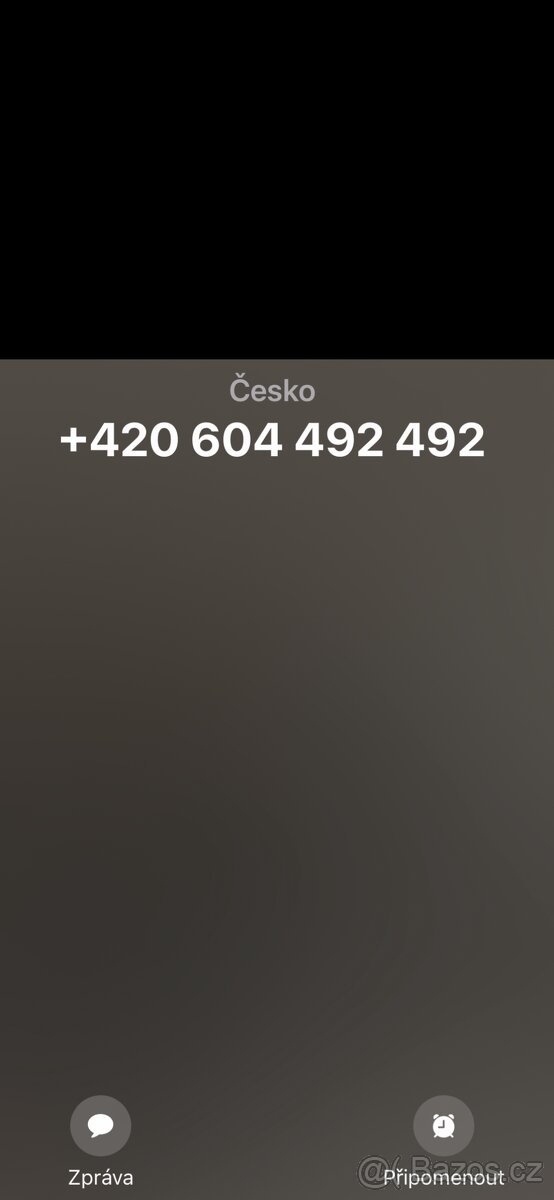 Zlaté TOP číslo 604 492 492 a stejné formáty v textu