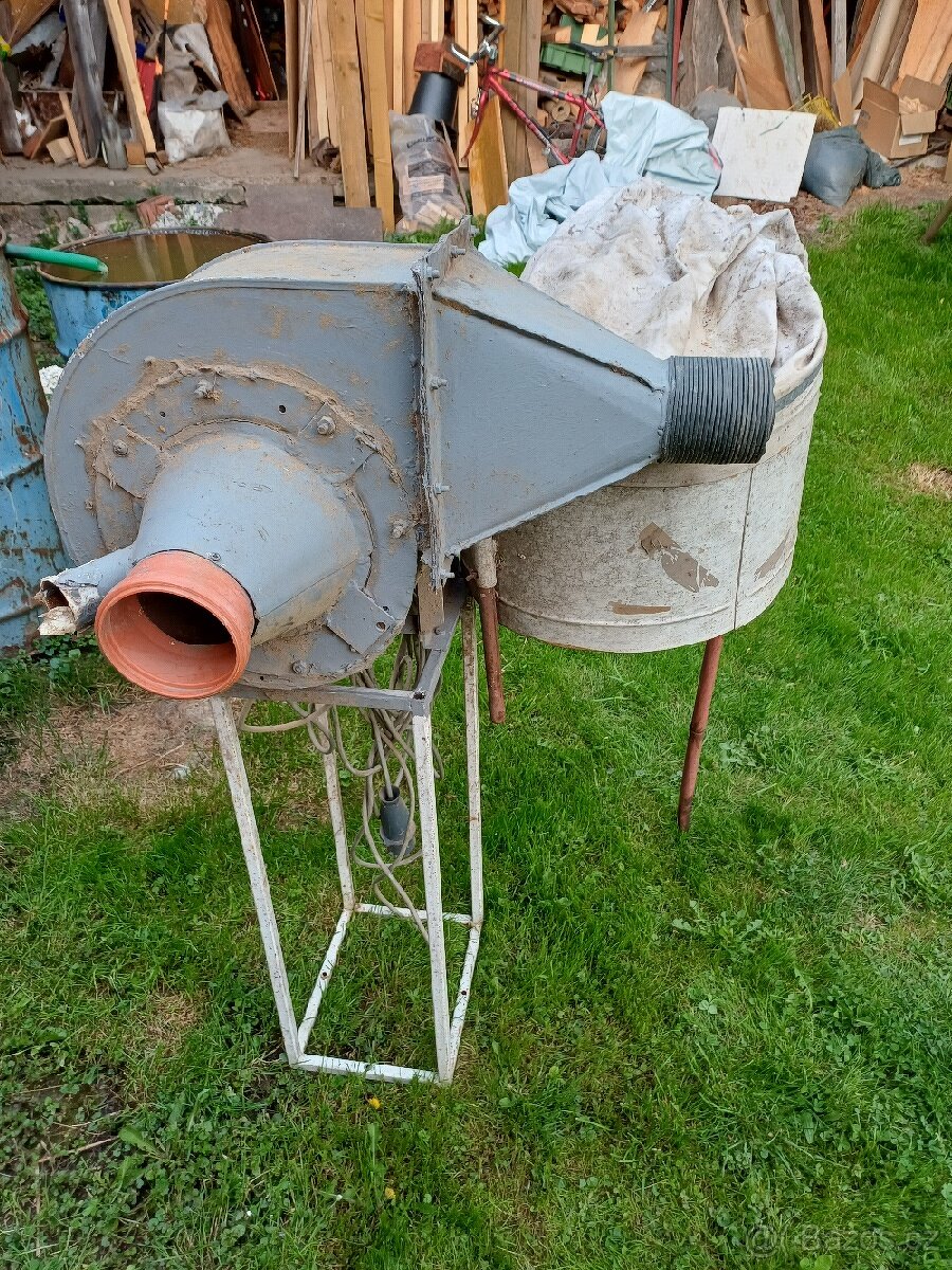 Odsávání na piliny ,hobliny,380v ,kovová vrtule