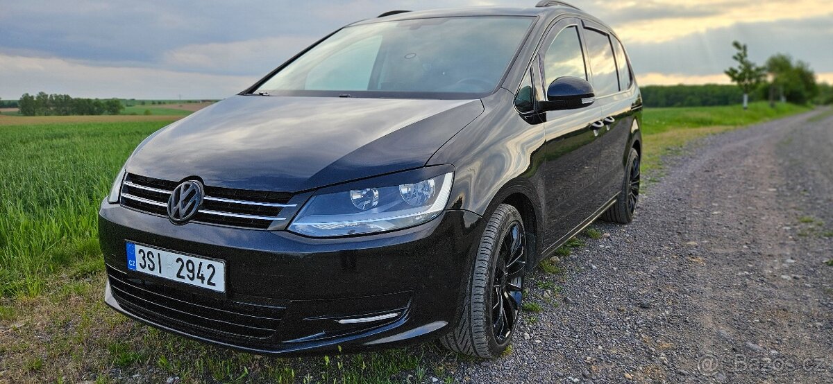 Vw Sharan 2.0 Tdi 103kw 7N velmi dobry stav
