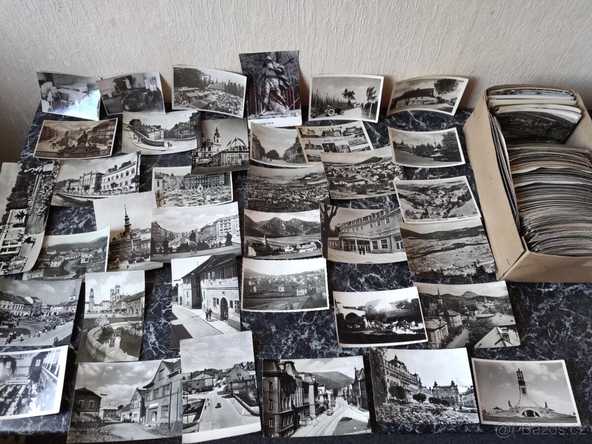 Staré pohlednice - Konvolut pohledu cca 520 ks