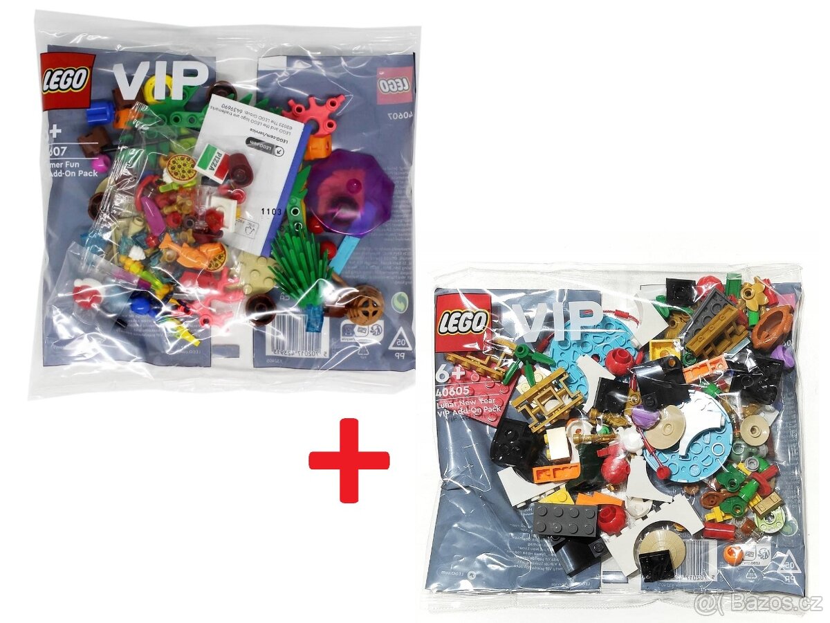NOVÉ LEGO VIP Polybag 40605 a 40607