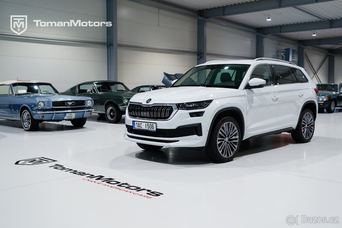 Škoda Kodiaq 2.0L TDI Laurin, 4x4, 20tis naj, 1 maj. 2023