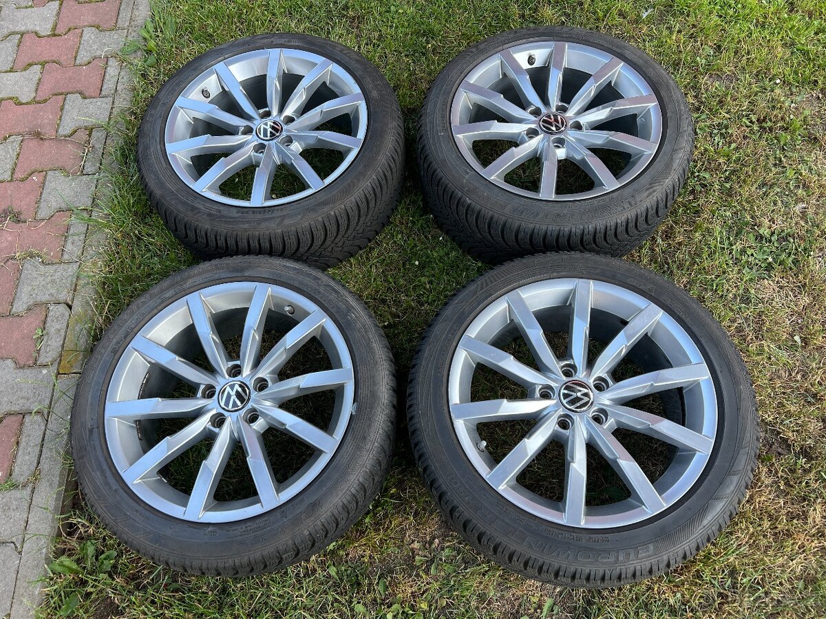 VW Passat B8 originál sada alu kola Monterey R18