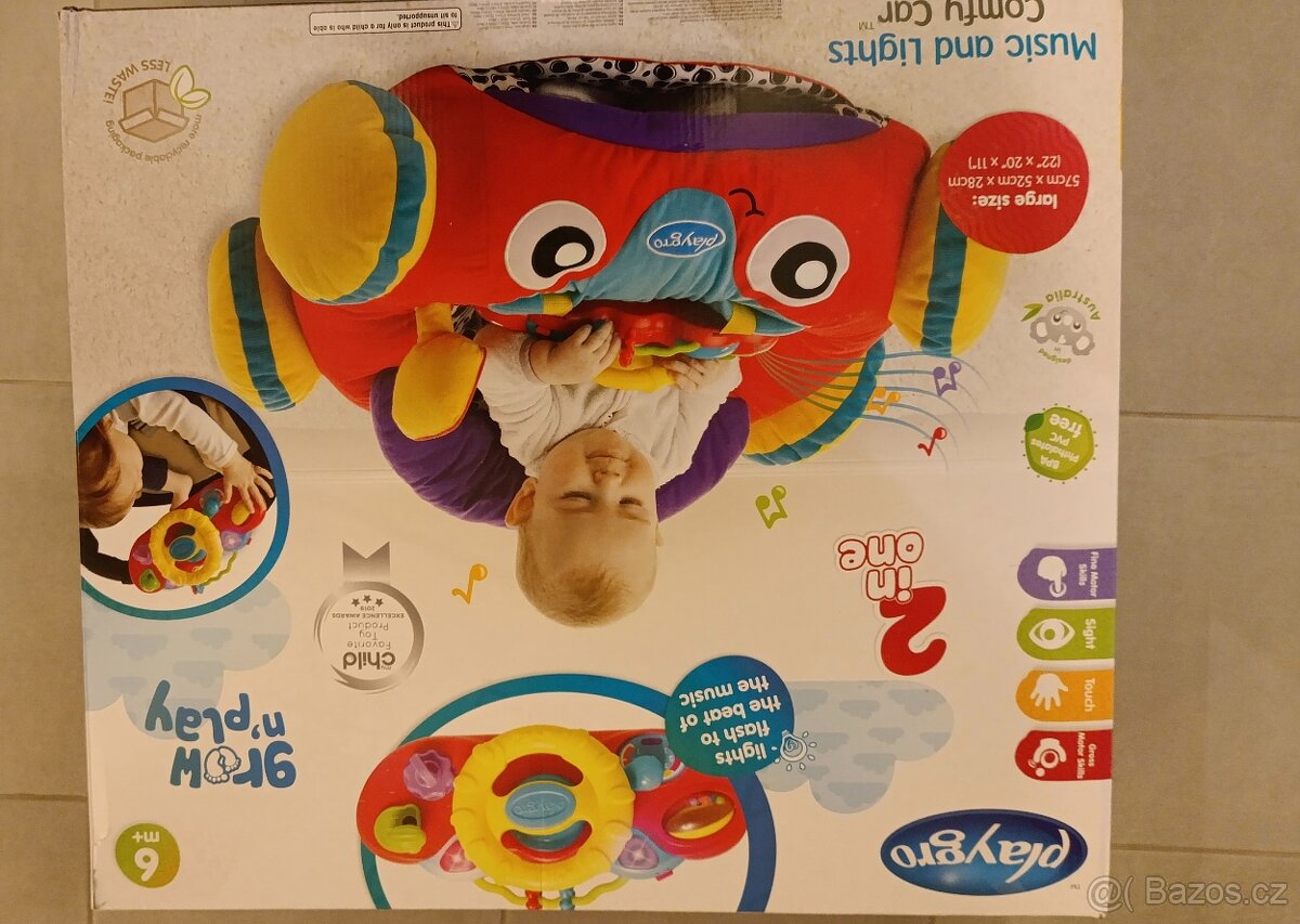 Interaktivní plyšové auticko