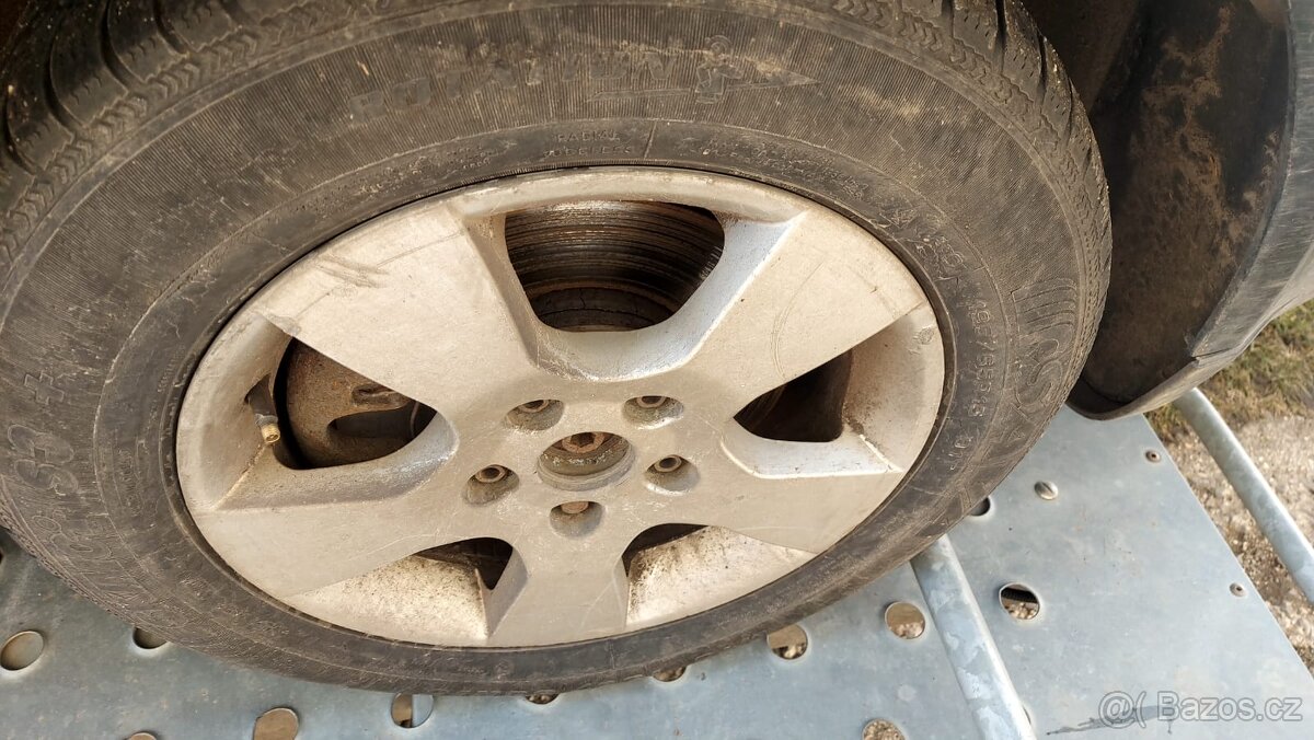 VW Passat B5, Octavia II 5x112 alu kola