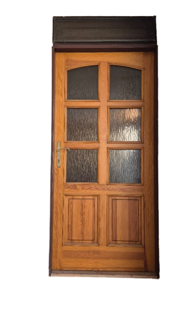 Prodám vchodové dveře masiv, izolační sklo