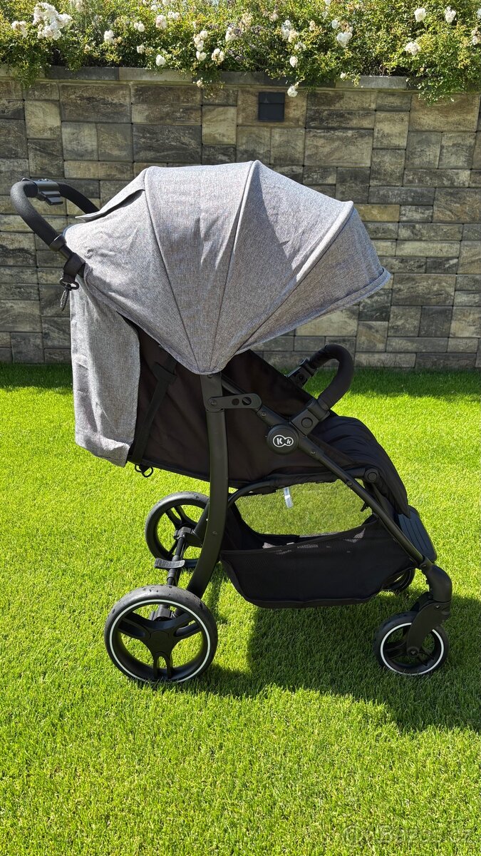 Kočárek KinderKraft Trig grey 2021