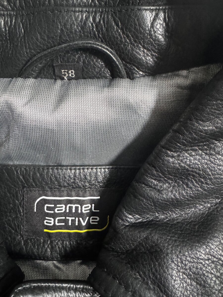 Camel kožená bunda