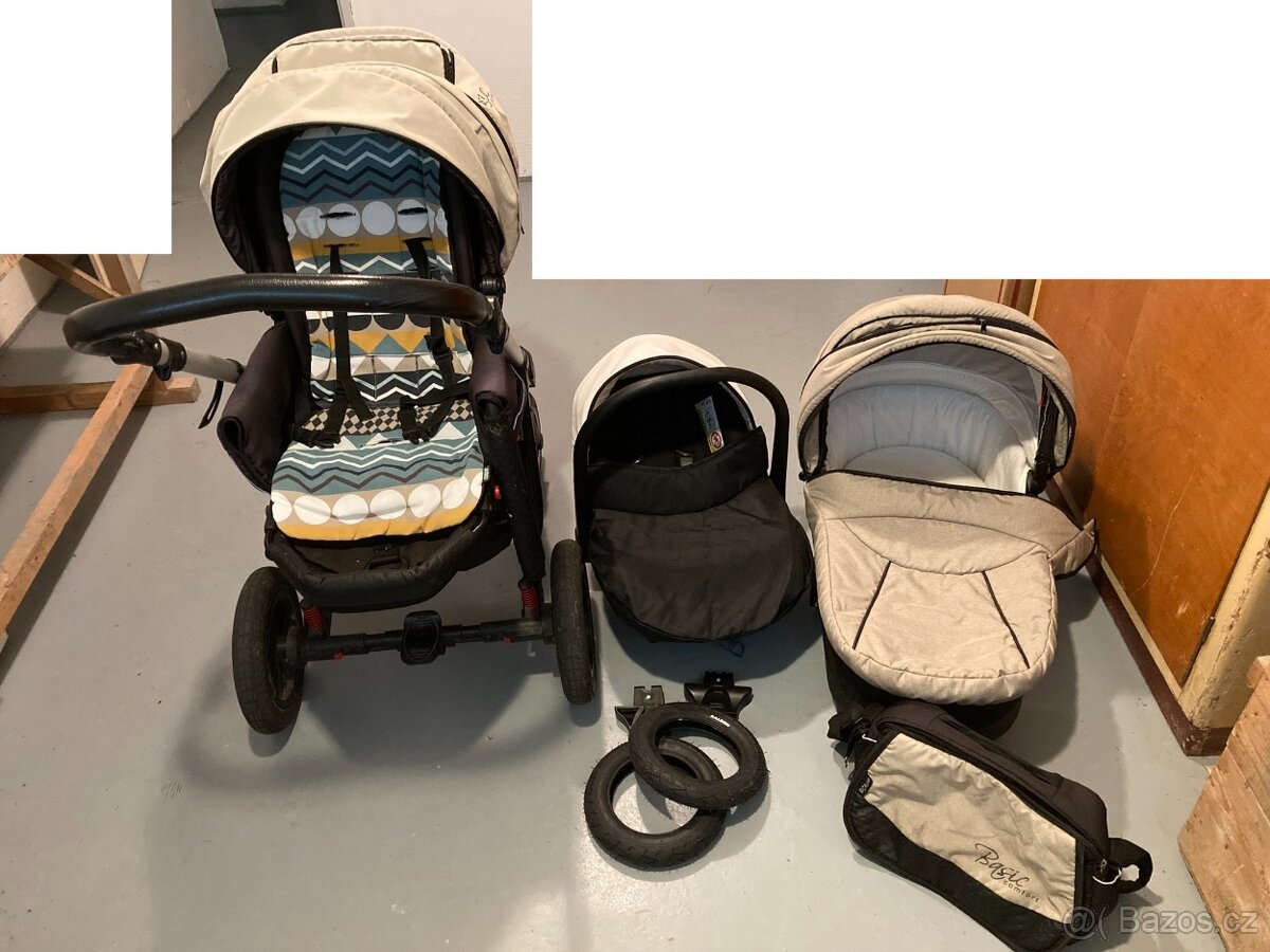 Dorjan Kočárek 2v1 Basic Comfort + vajíčko, sporťák