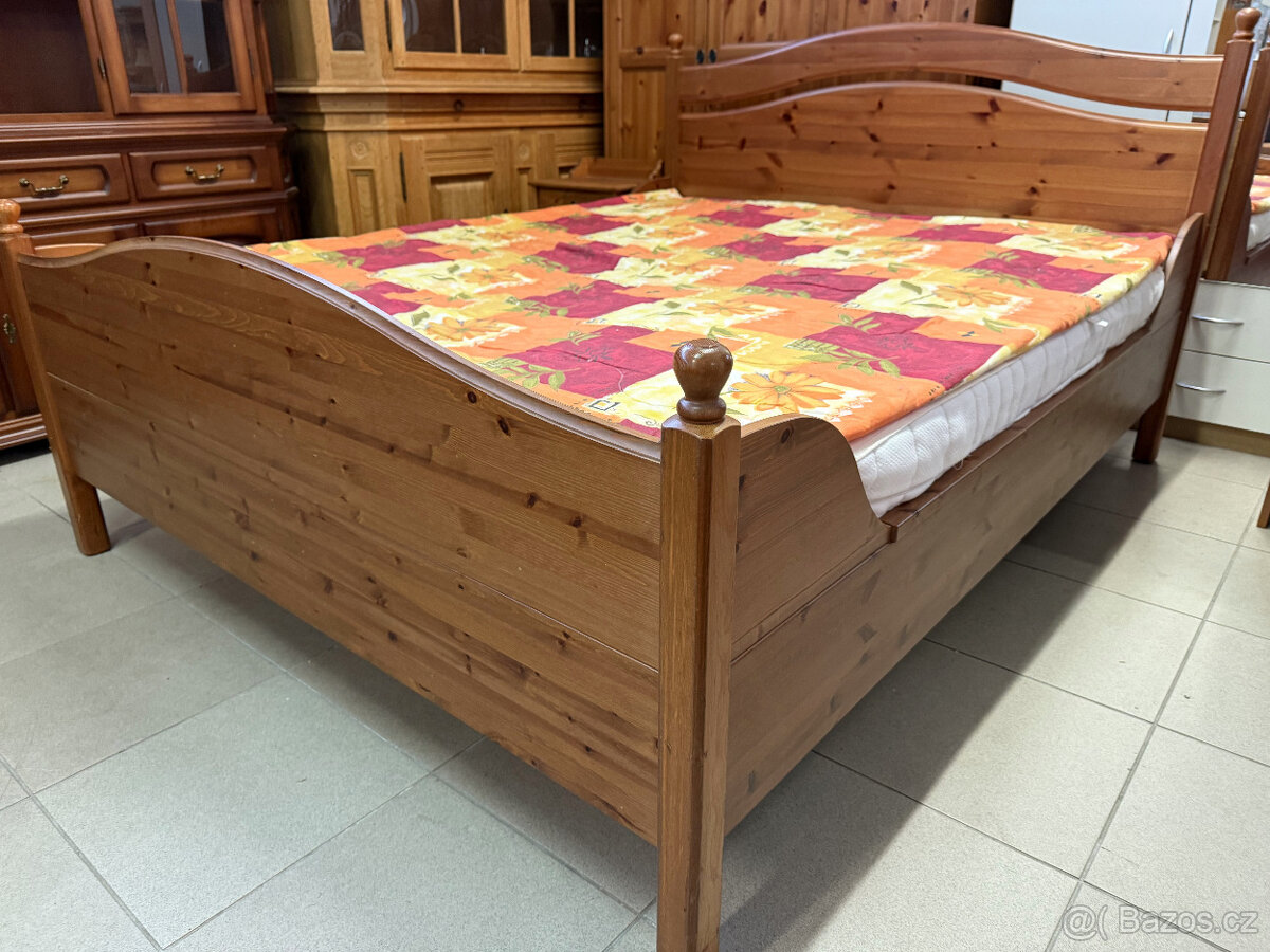 IKEA Leksvik kompletní borovicová ložnice