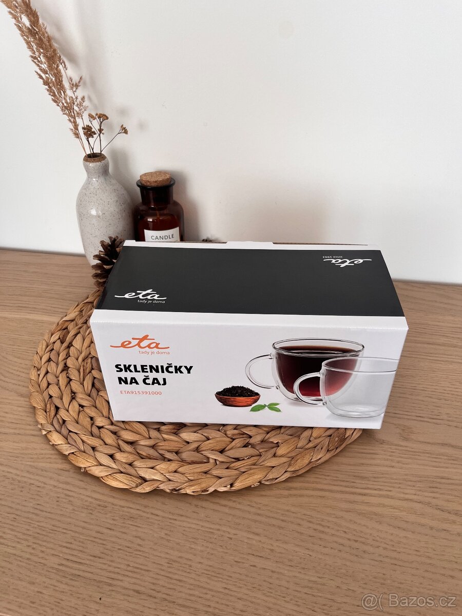 Skleničky na čaj ETA