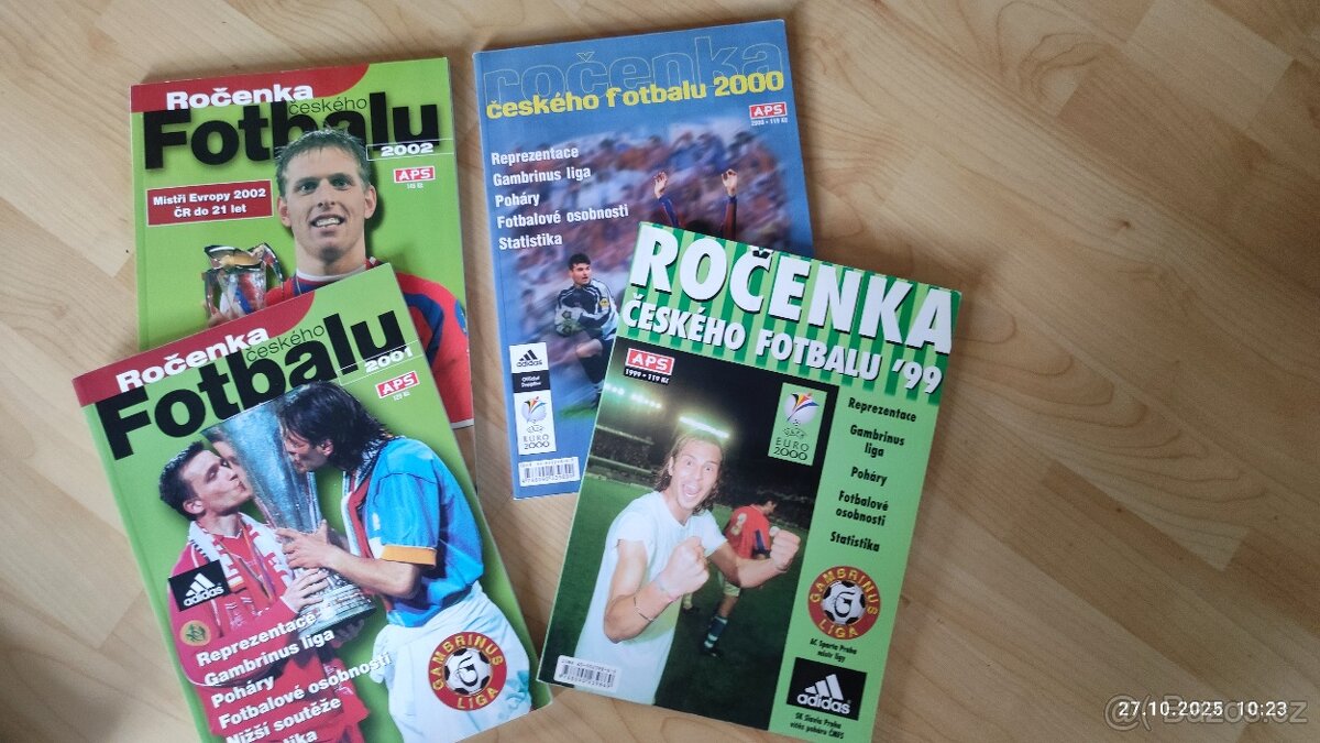 časopisy, videokazety hokej, fotbal
