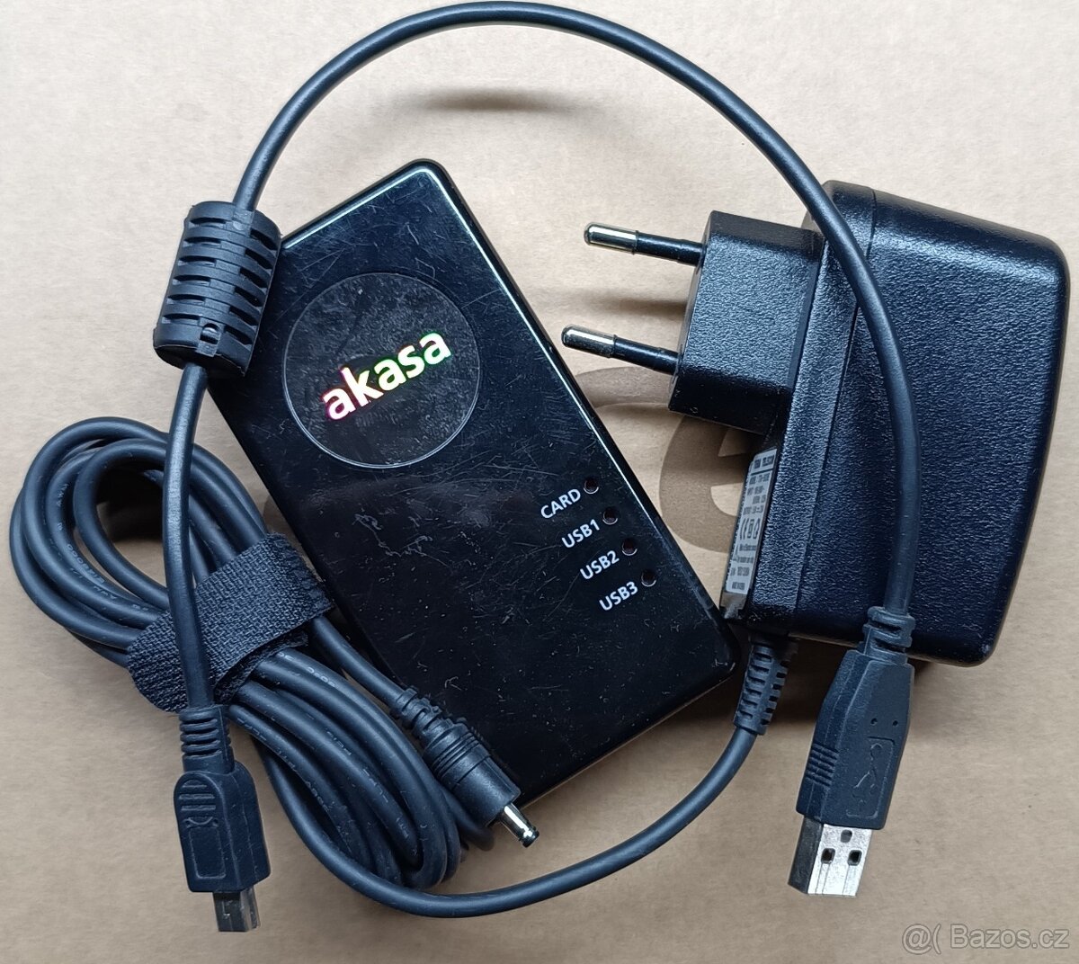 Combo USB Hub AK-HC-01-BK