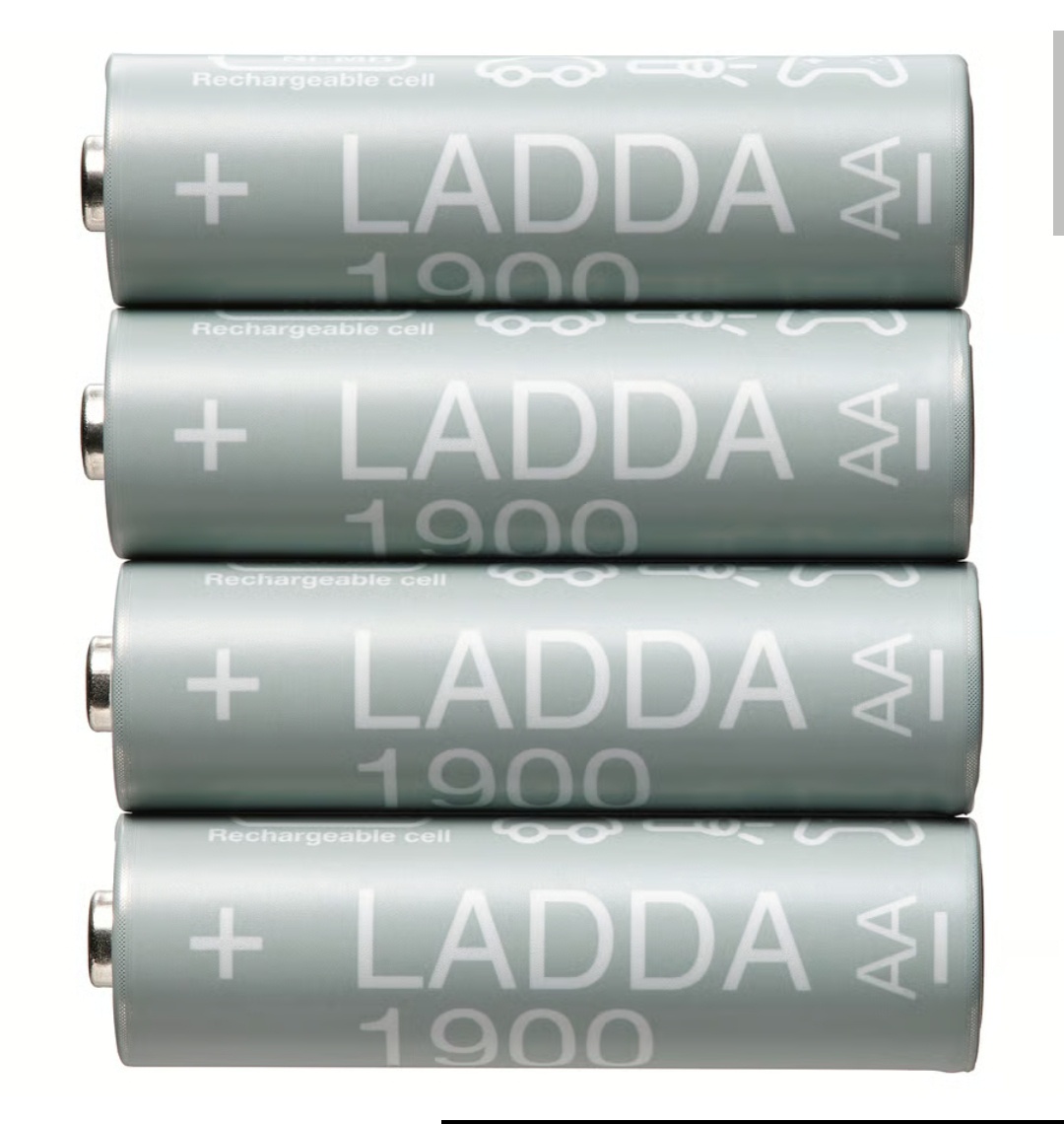 IKEA nabíjecí baterie