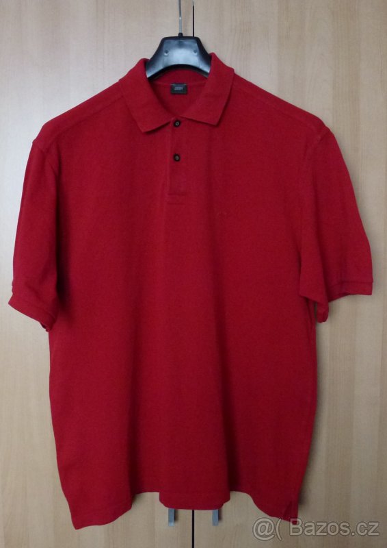 KVALITNÍ PÁNSKÉ POLOTRIKO S KRÁTKÝM RUKÁVEM zn. JOOP