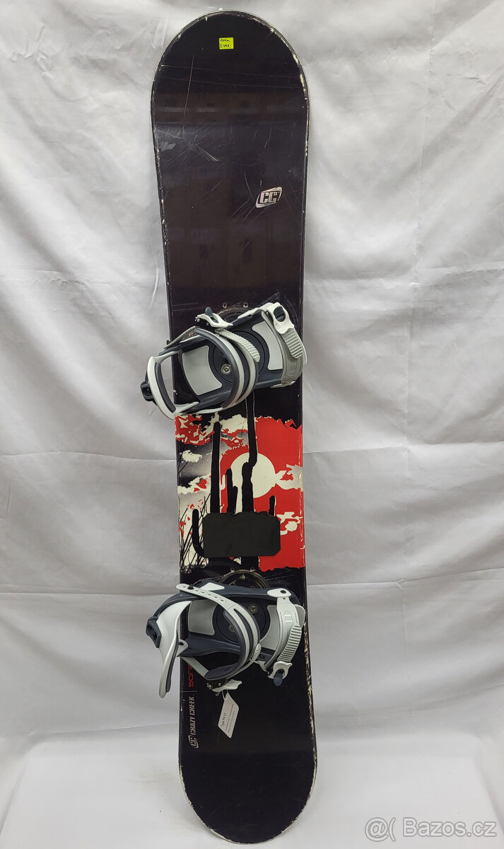 Snowboardový set Crazy Creek 160cm s vázáním PH nové