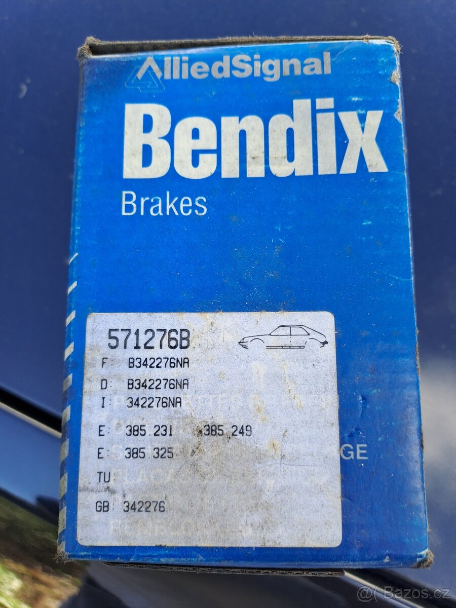 Brzdové desky Bendix na Opel