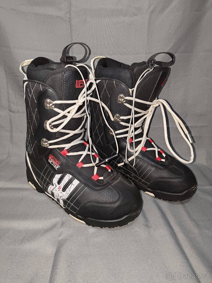 Boty na Snowboard WESTIGE vel. 46 (délka stélky 30cm)