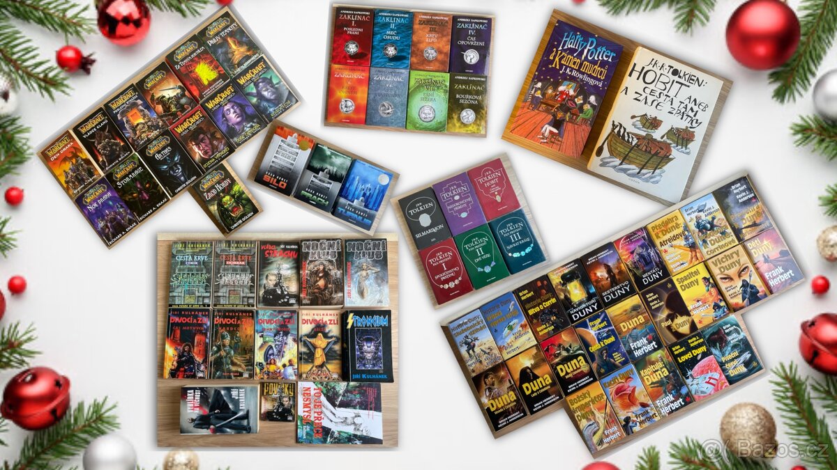 Sběratelské knihy - Kulhánek, Potter, Tolkien, Duna a další