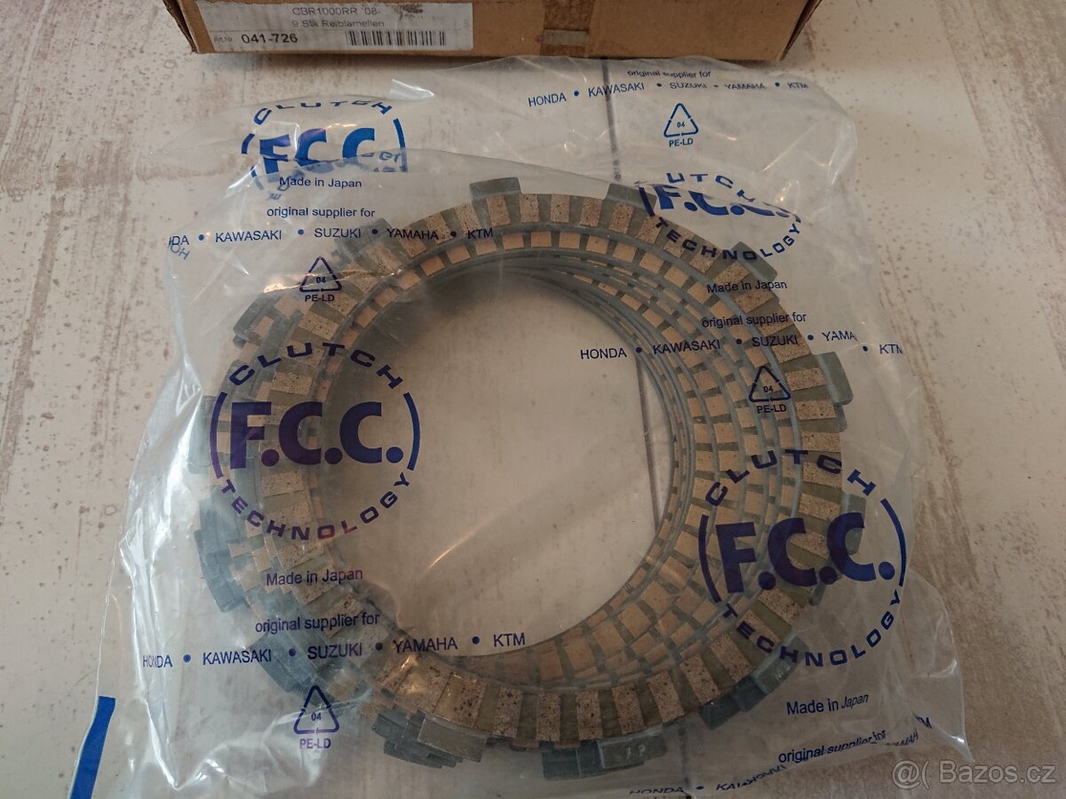 Honda CBR1000RR - sada spojkových lamel