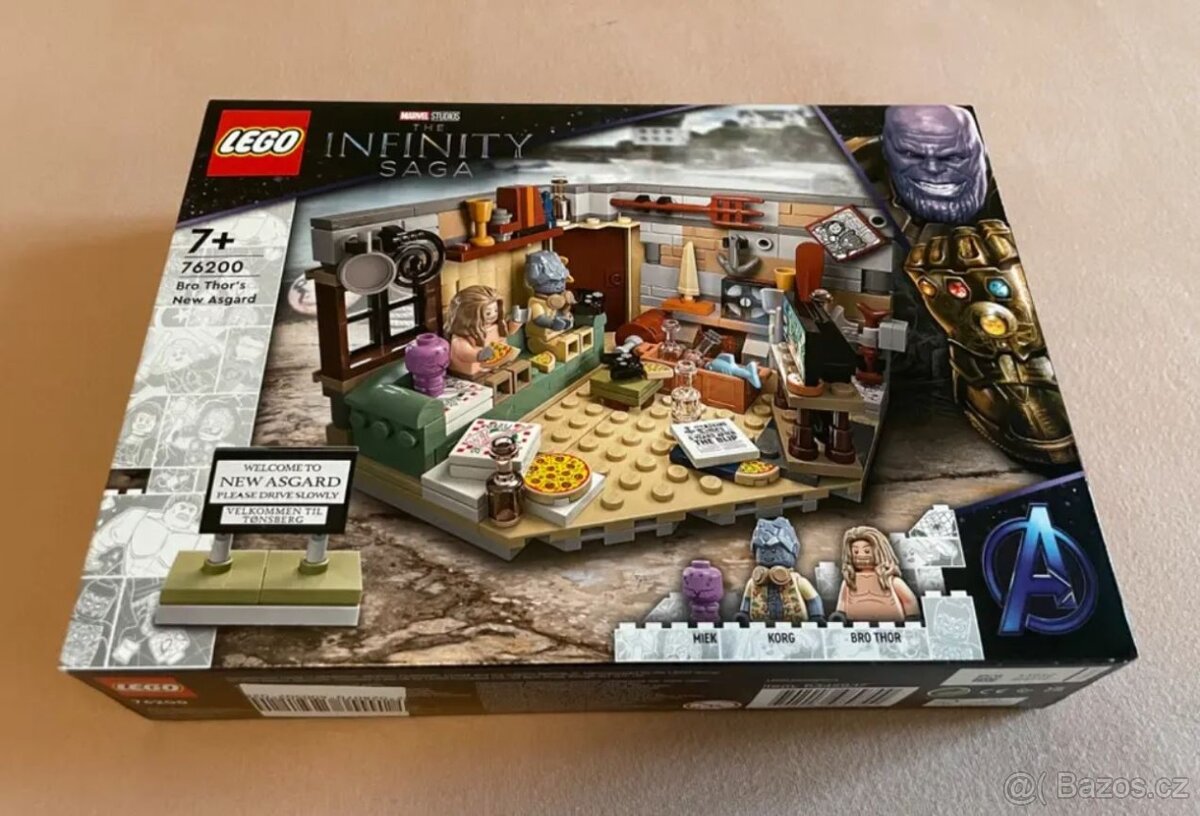 Lego 76200 Nový Asgard Bro Thora - krabice 10/10
