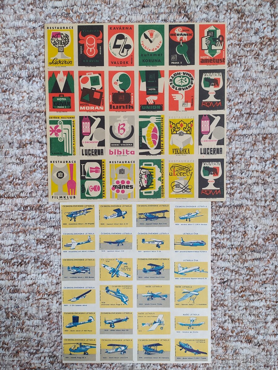 Zápalkové nálepky