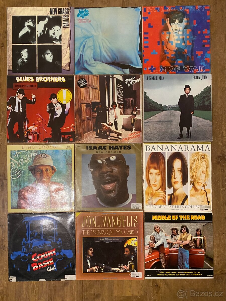 LP desky 3 zahraniční