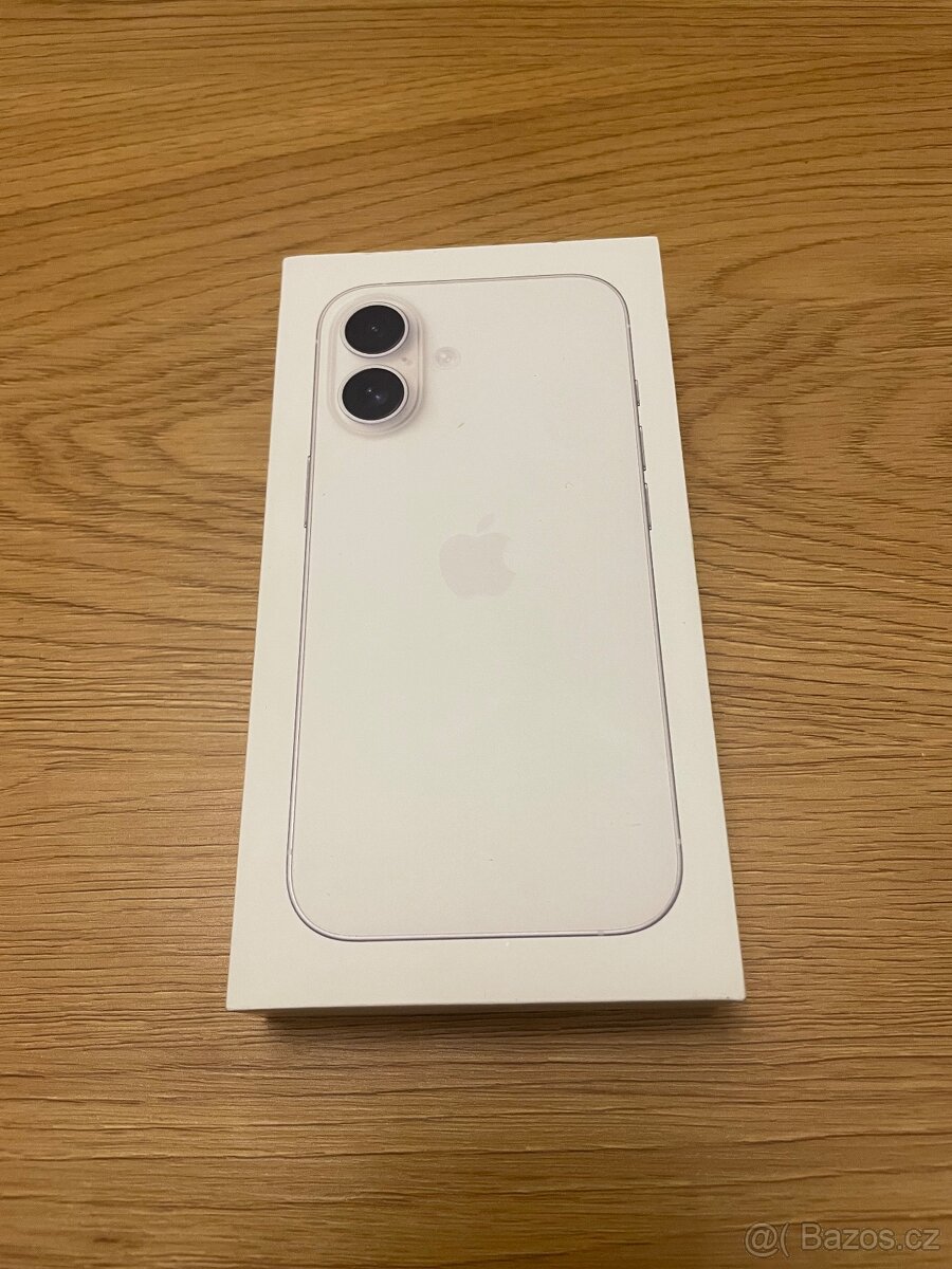 Predám nový IPhone 16 white 128GB