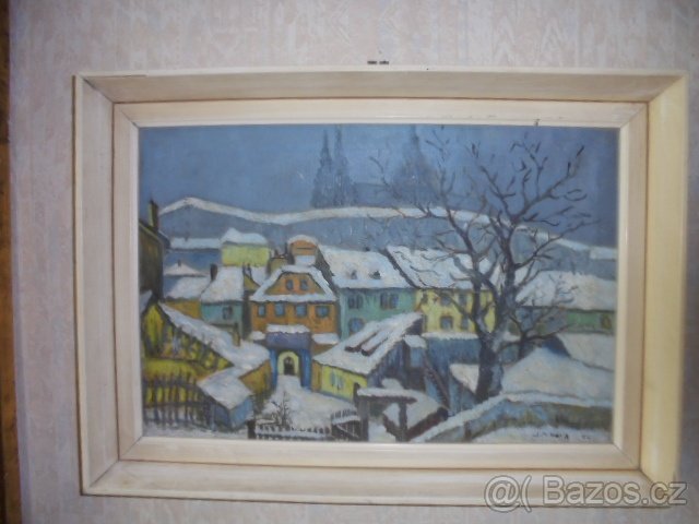 OBRAZ OLEJ NA PLÁTNĚ