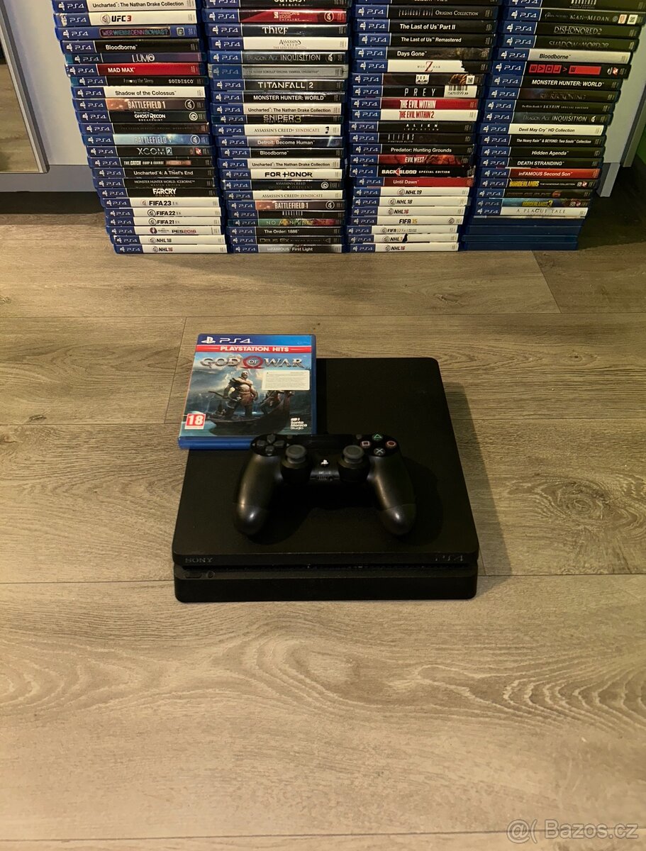 Ps4 slim 500gb + God of war