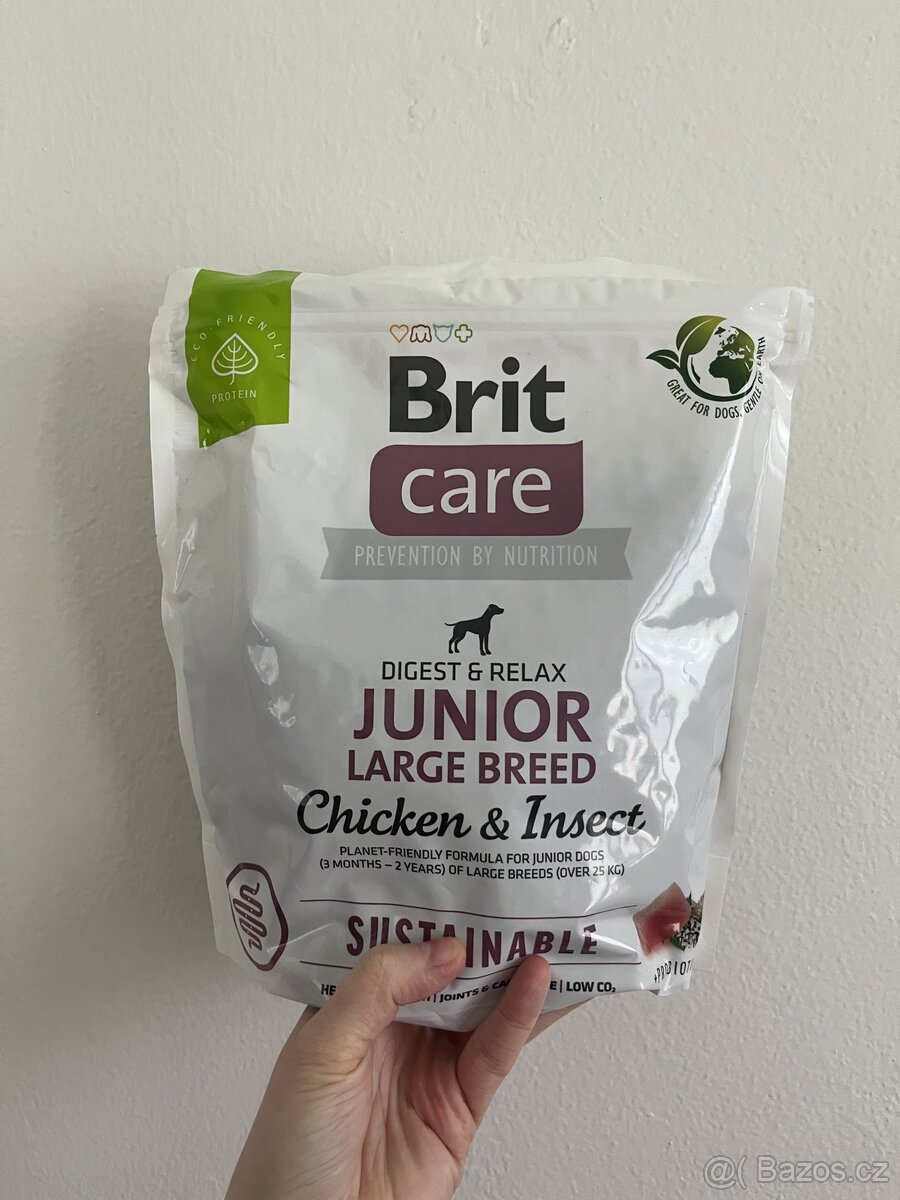 Nové granule pro psa Brit Care Junior large breed