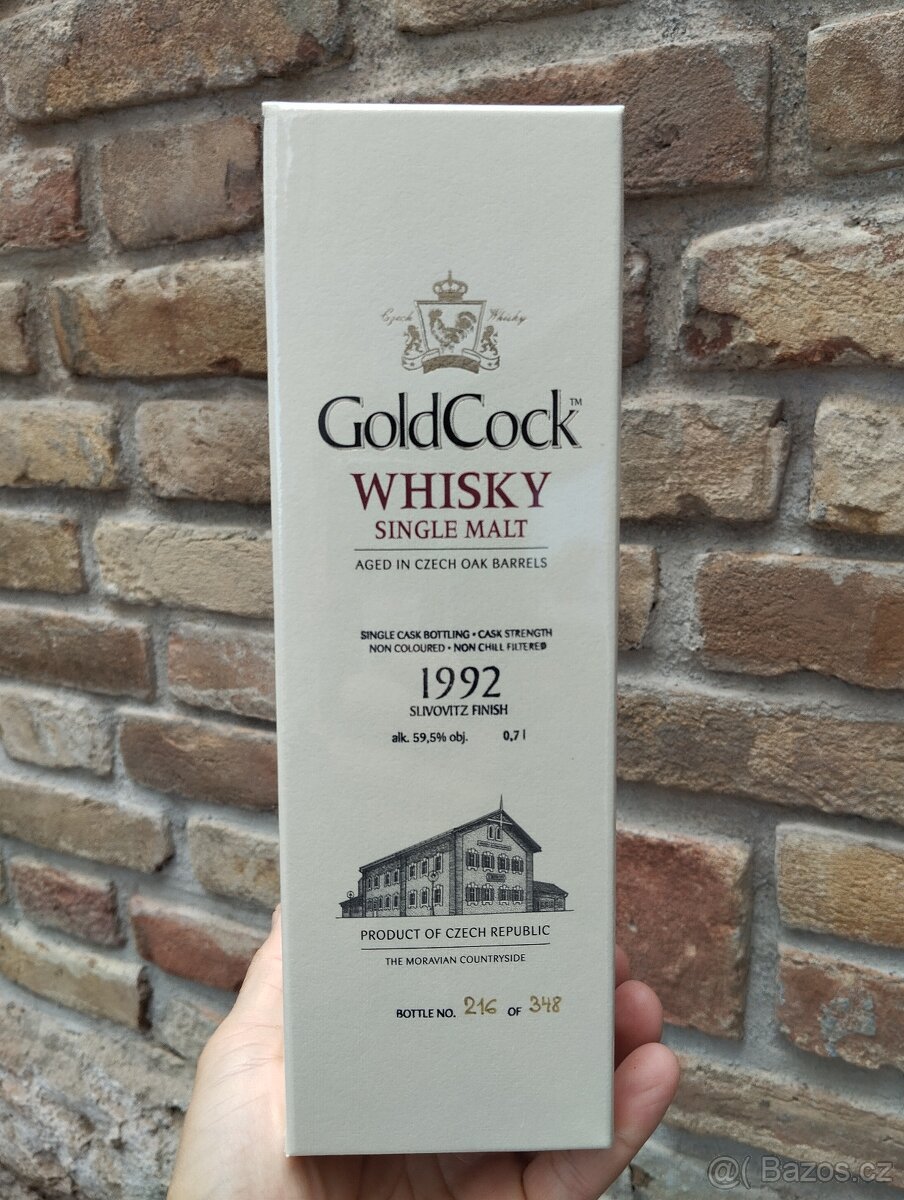 GOLD COCK 1992 SLIVOVITZ FINISH