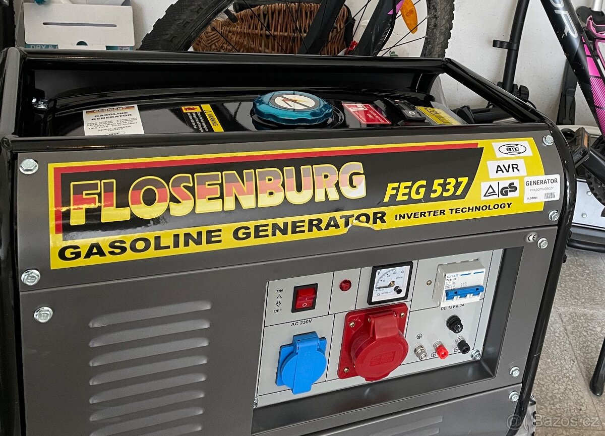 Elektrocentrála 3f FLOSENBURG 6,8 kW