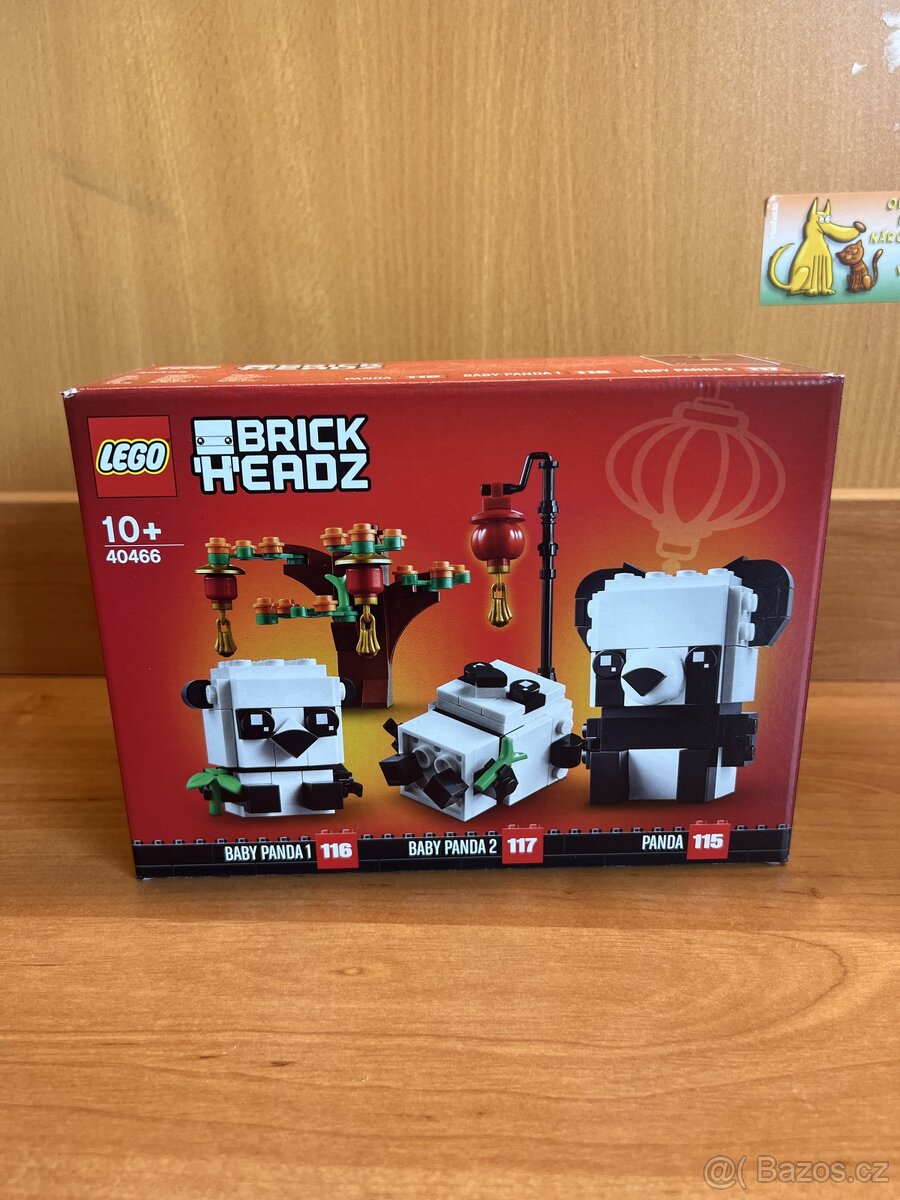 Lego brickheadz panda