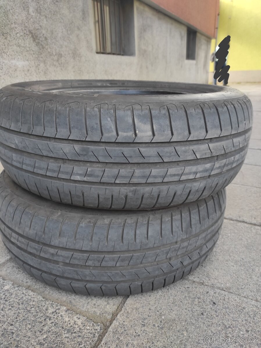 Letní pneu 195/65 R15 91H, 2 kusy