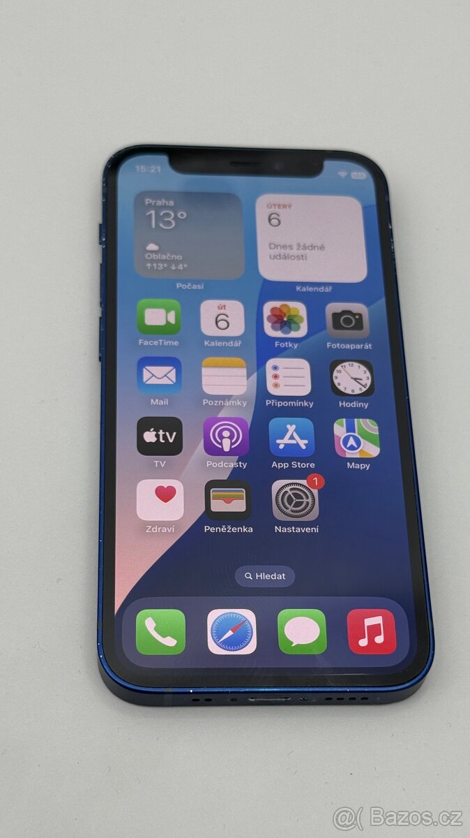 Apple iPhone 12 mini 64GB modrý, 93% baterie