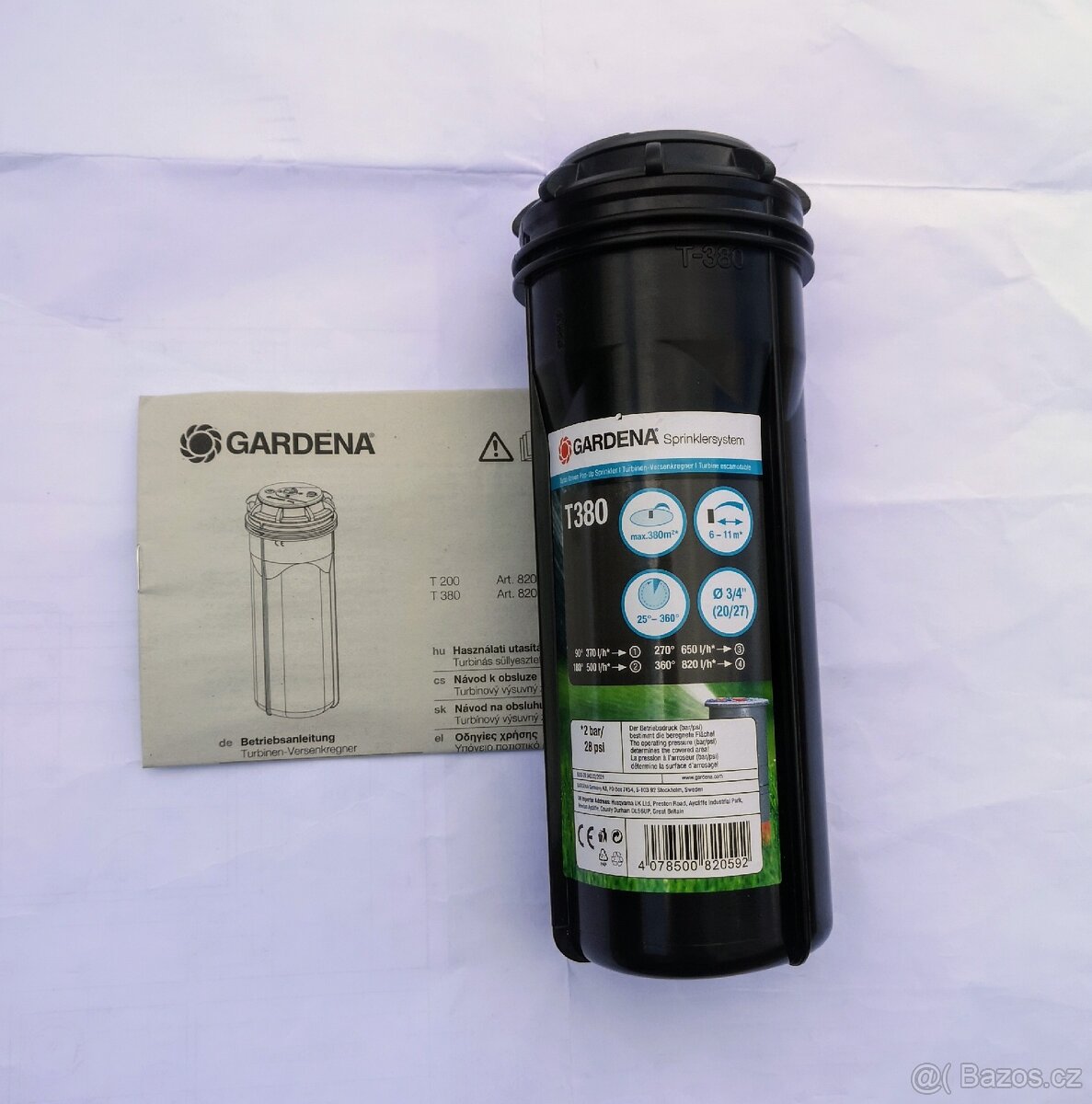 Turbínový zadešťovač T 380 8205-29