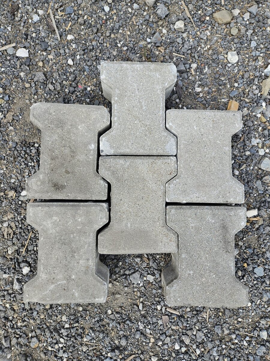 Betonová dlažba H profil tl. 10 cm