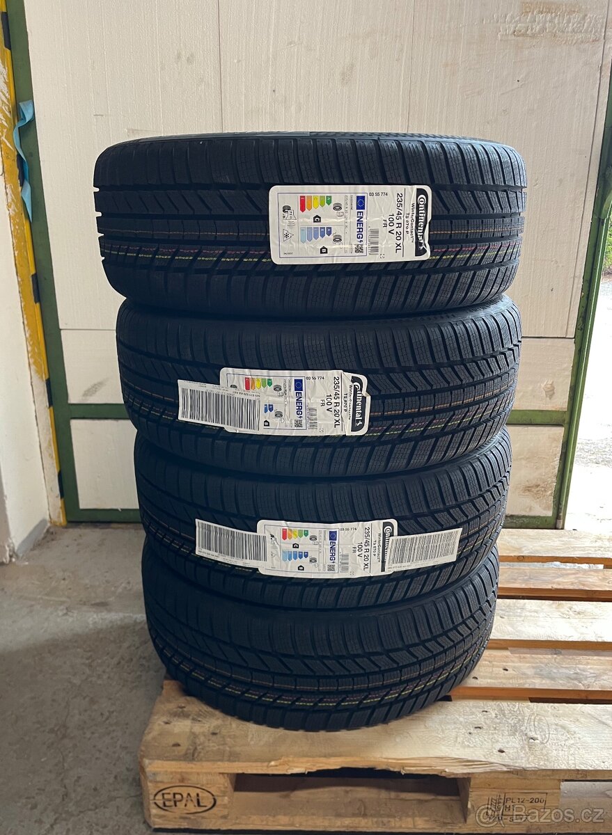 235/45 R20 Continental Nové zimní pneu