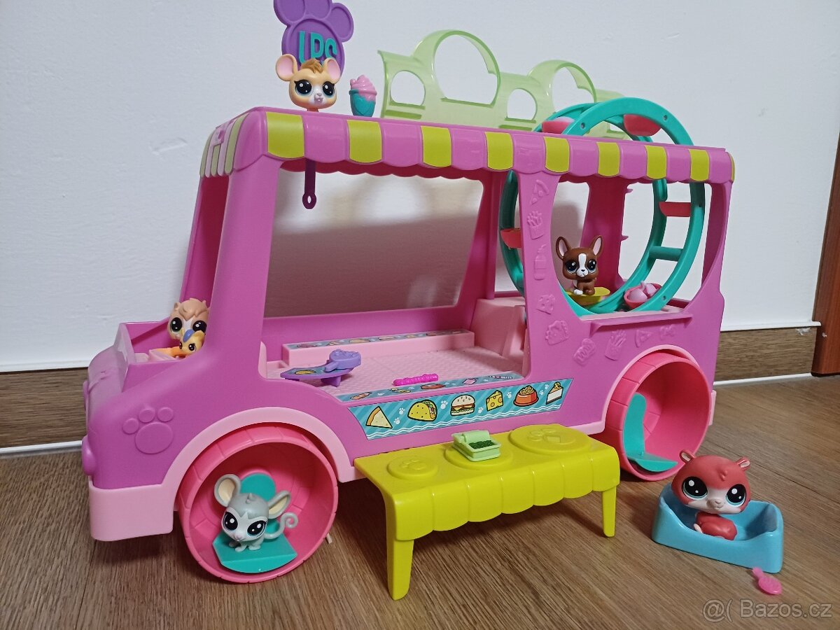 Hasbro Littlest Pet Shop Set cukrářský vůz