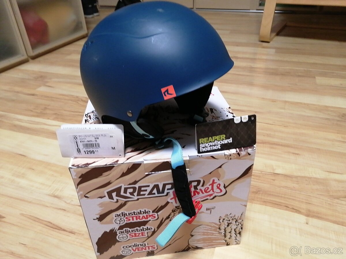 Lyžařská helma REAPER, dětská, velikost 54-58 cm S/M