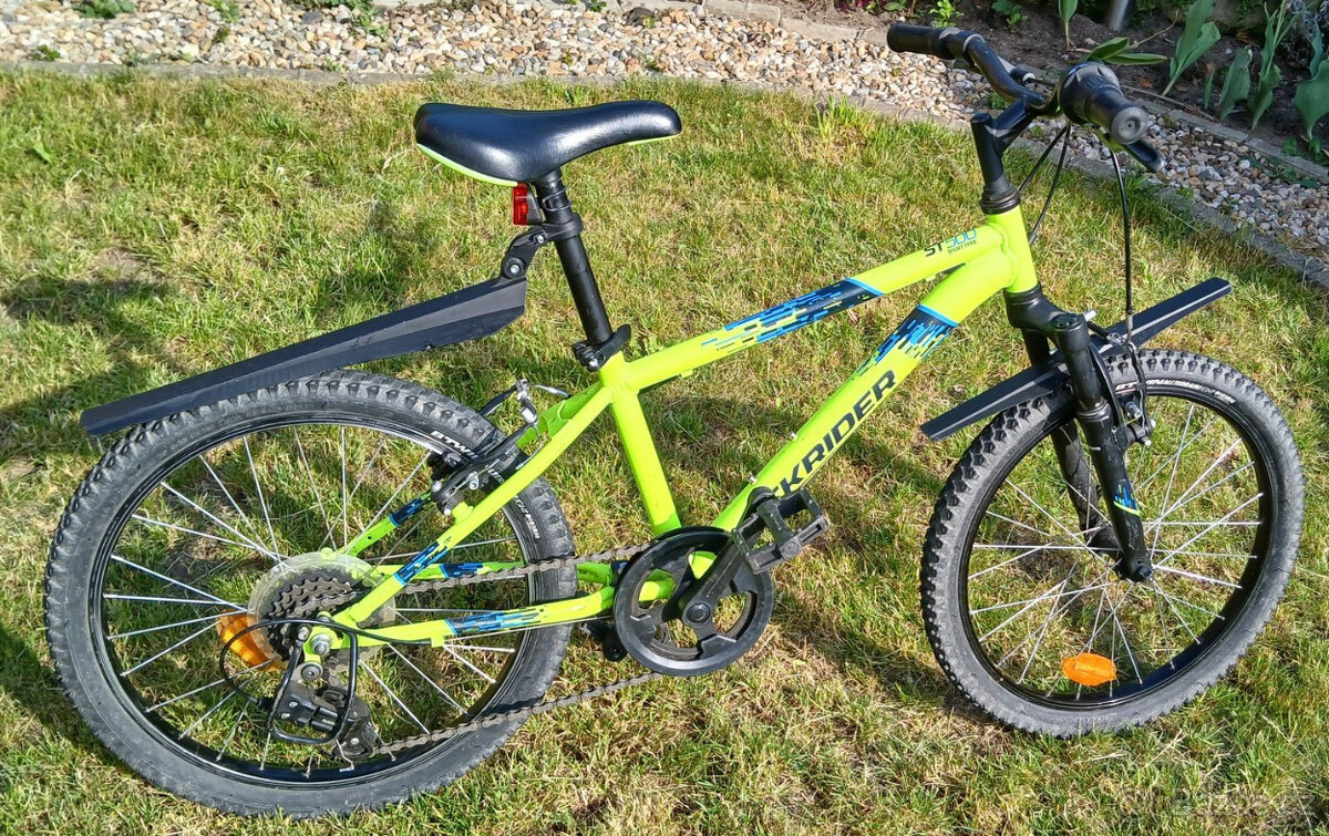 Zelené dětské kolo 20